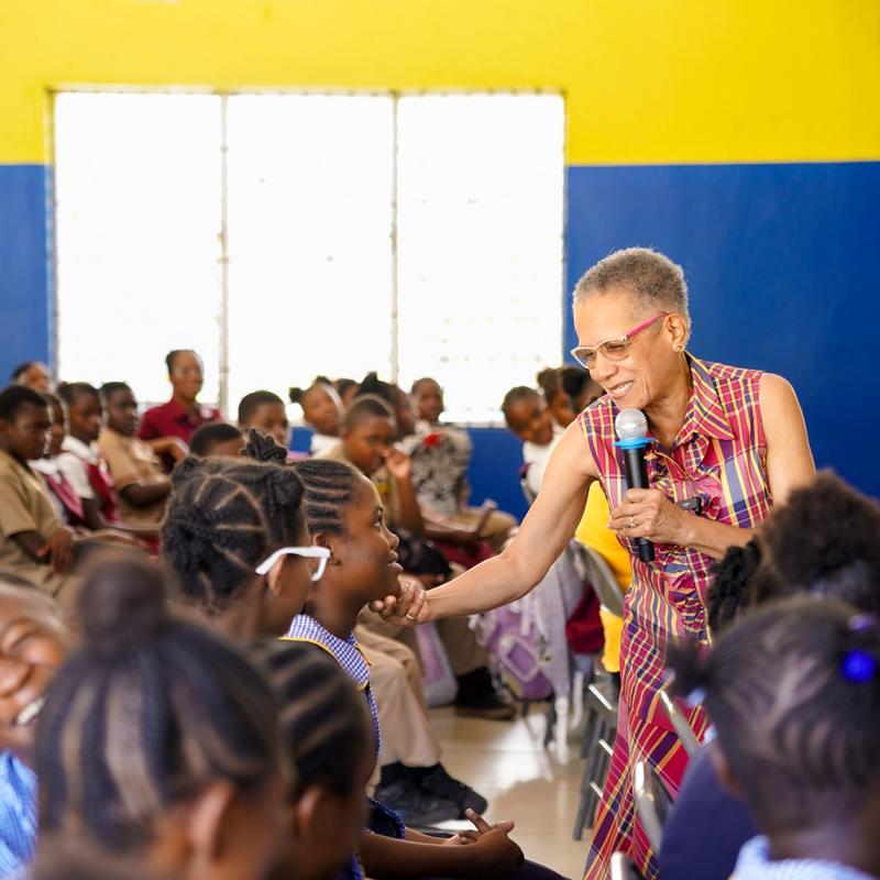 JWN Foundation taps Fae Ellington and Anancy folklore to reach 4,000 pupils on Read Across Jamaica Day