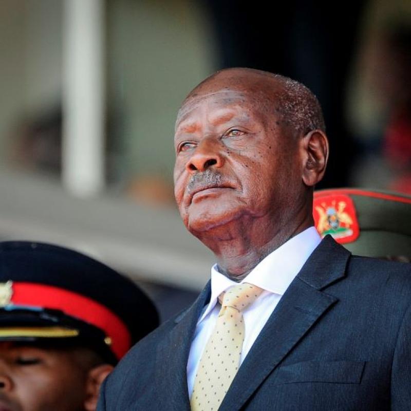 Uganda’s Museveni sworn in for seventh term as son’s authority grows