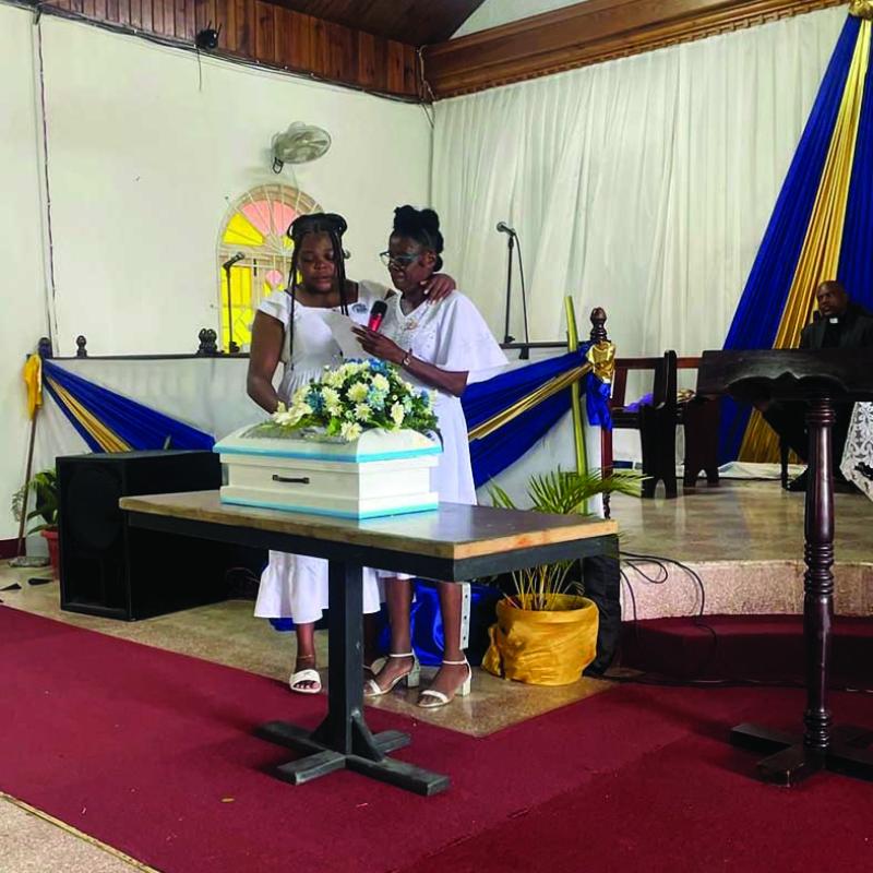 Baby Ramontay laid to rest as mother demands justice and answers