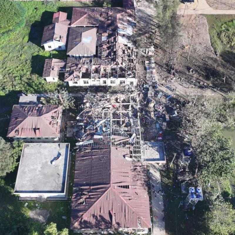 Myanmar military strike kills 34 patients at a hospital