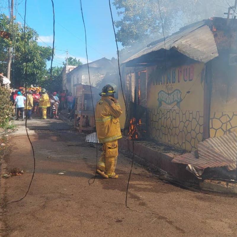 Fire leaves several homeless in Craig Town