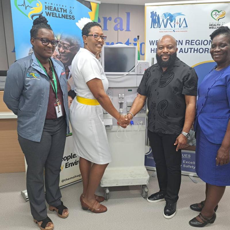 JAAC donates four new dialysis machines to CRH