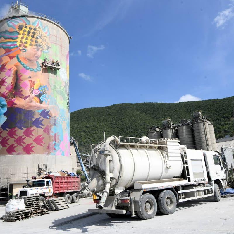 Rain threatens post-Melissa rebuild as cement output falls