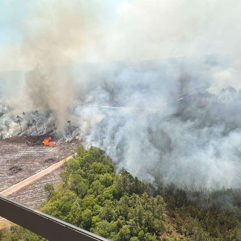 Georgia wildfires destroy more than 120 homes, continue to threaten residents