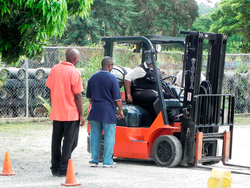 Grennell's offers forklift training Auto Jamaica Gleaner