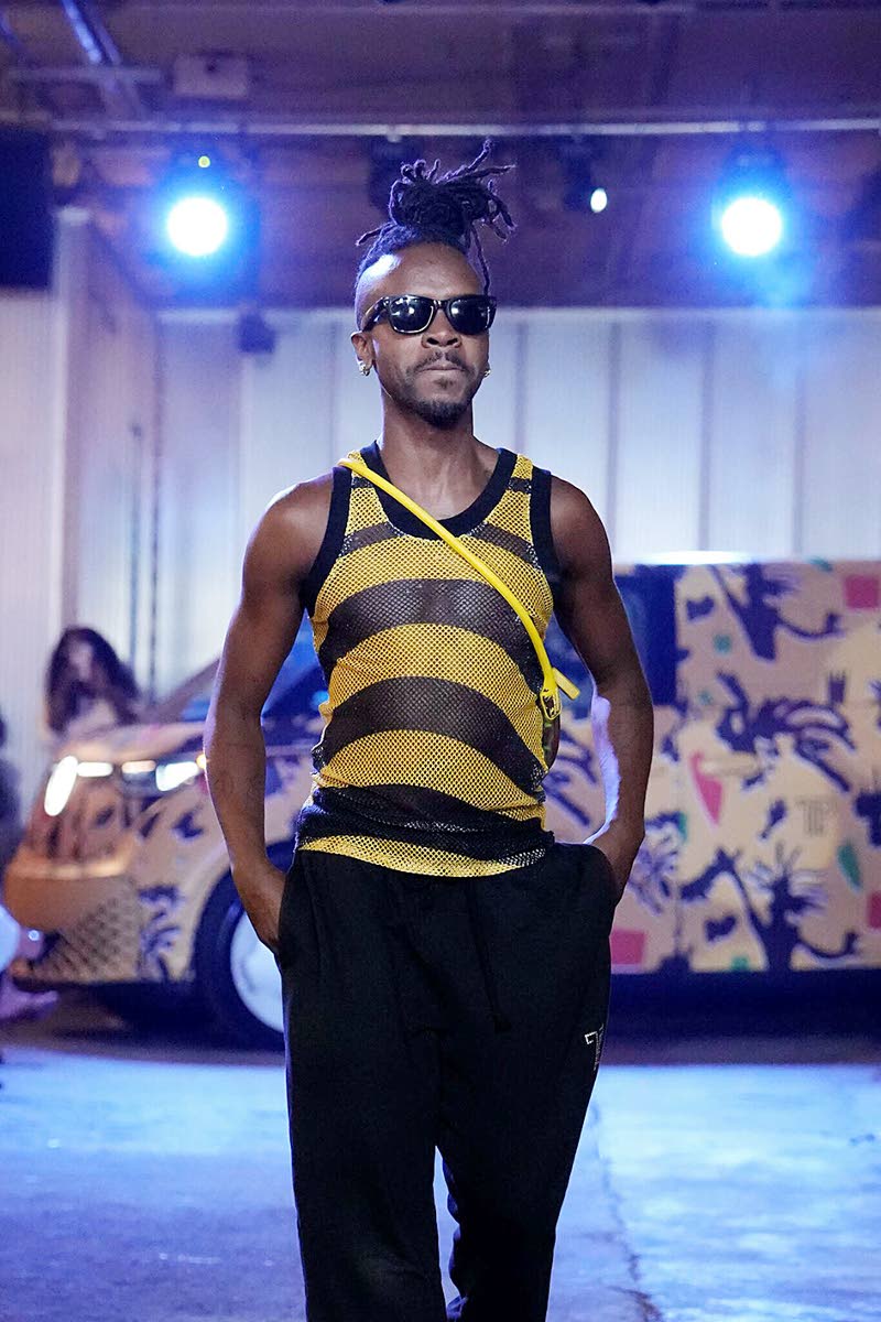 Theophilio creative director Edvin Thompson’s new collection was a nod to his Bashment summer party, held in commemoration of Caribbean Heritage Month in June.