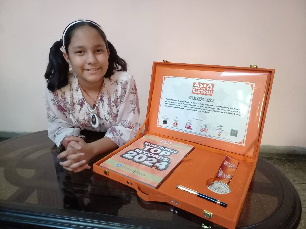 Thirteen-year-old Niyati Chetransh will perform a groundbreaking AI fusion symphony at the India satellite event, alternating lines between artificial intelligence and her own live music.