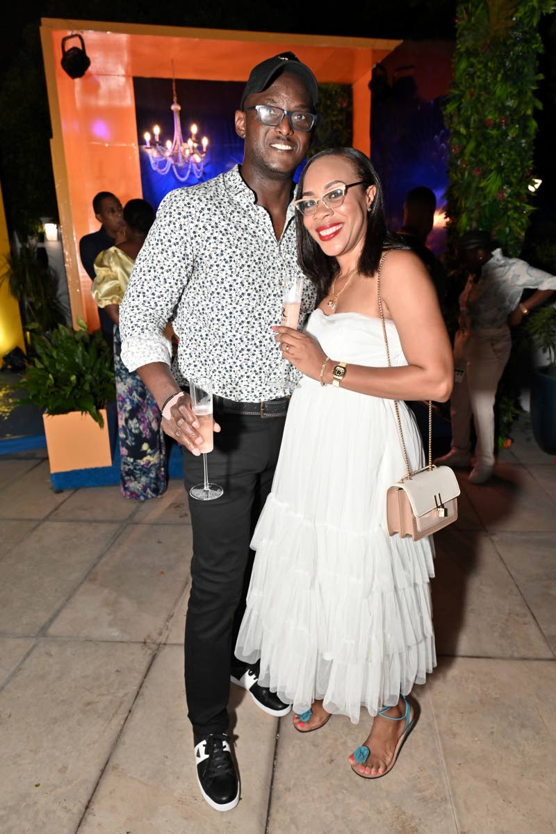 Senior Marketing Manager at Visa, Kenesha Thomas, is joined by her husband, Ixes-Roy, for the festival launch.