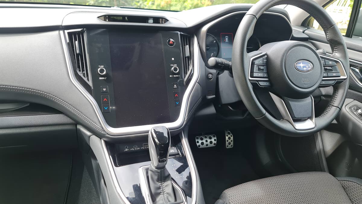 Subaru Outback Interior.