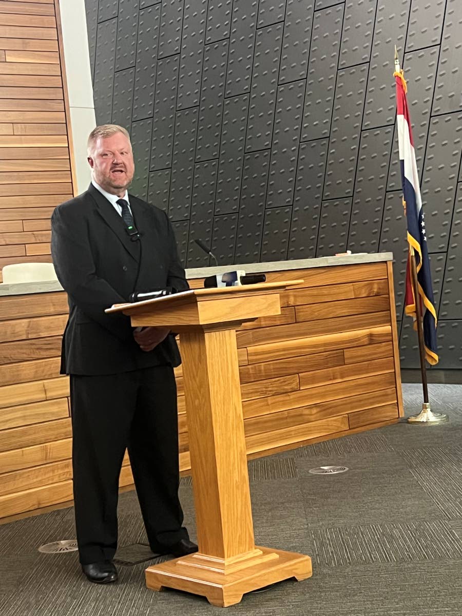  Major James Buck of the Kansas City Police Department in Missouri. 