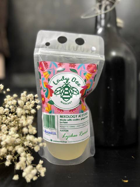 Lychee reverb closes the collection with a vibrant and daring note, its vodka base lifted by juicy lychee and a lively ginger beer kick.