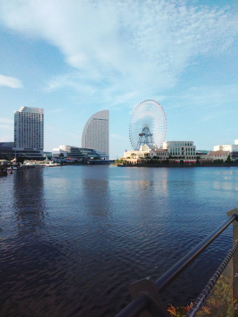 Photo by Nicole Bailey 
Iconic Ferris Wheel taken at Yokohama City, Japan