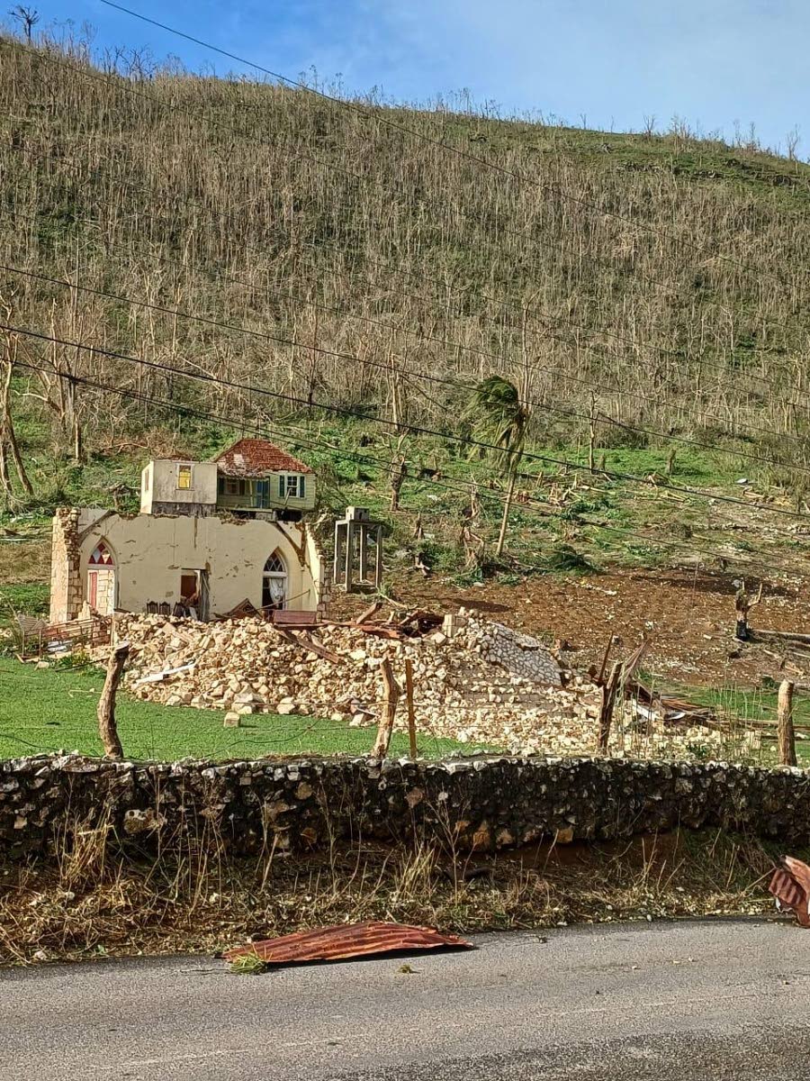 
Complete decimation was what faced the Happy Grove United Church in St Elizabeth.