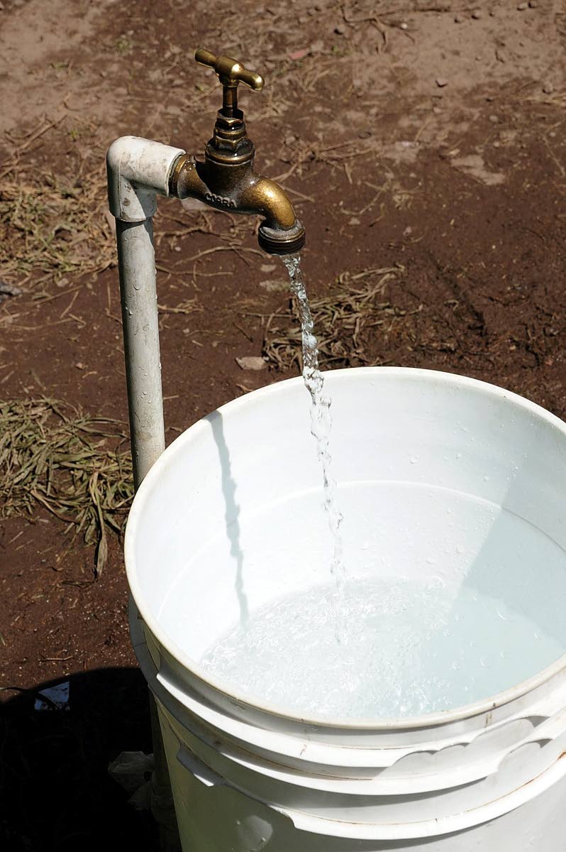 The NWC says it will continue to operate these distribution points until piped water supply is restored to all communities. -File photo