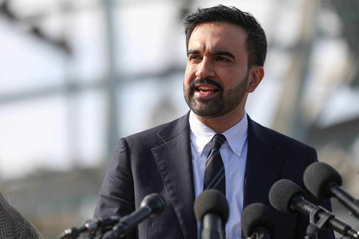 New York City Mayor Zohran Mamdani speaks during a news conference in the Queens borough of New York on Wednesday, November 5, 2025. (AP Photo/Heather Khalifa)