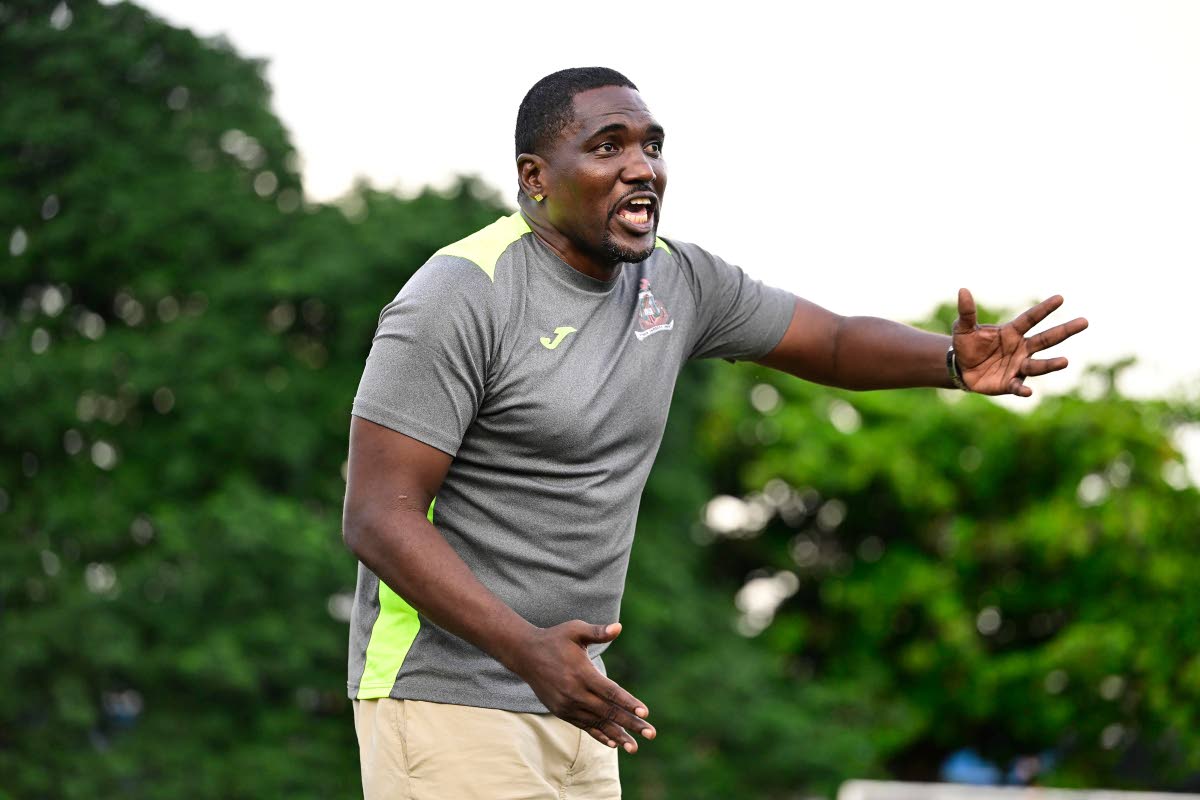 
Tivoli Gardens High School coach, Christopher Nicholas.