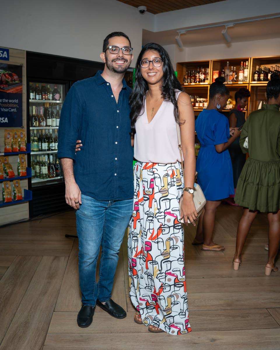 Jaleel and Shakira Handal, directors of The Organising Store, out and about at the ‘Gallivant’ book launch.