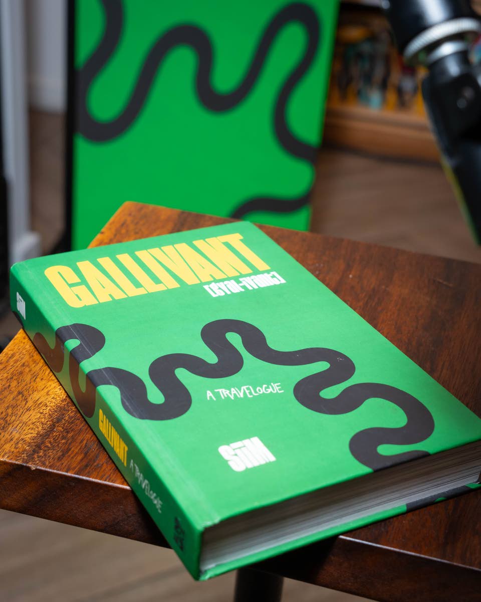 The cover of SiiM’s debut memoir ‘Gallivant’.