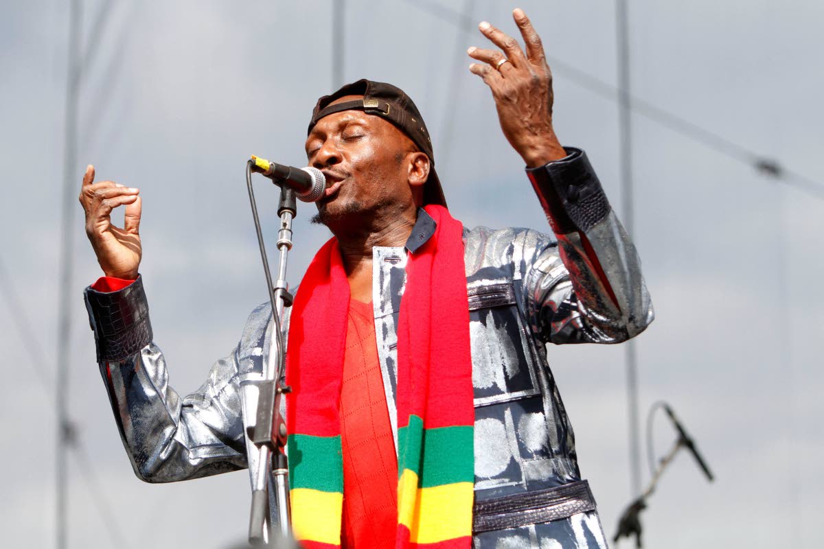 Jimmy Cliff performs at The Climate Rally, an Earth Day concert, on the National Mall in Washington, on Sunday, April 25, 2010. 