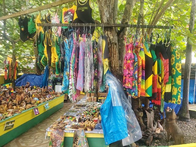 Jamaican craft Items from the Ocho Rios Craft Market in St Ann. 