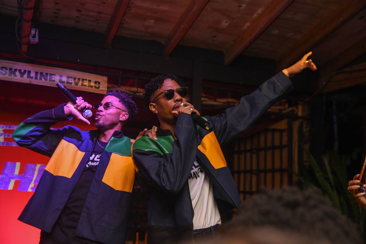 The Friday Night Cru duo Djavan ‘KinDah’ Warner (left) and Damari ‘Dash D’ Gardner.