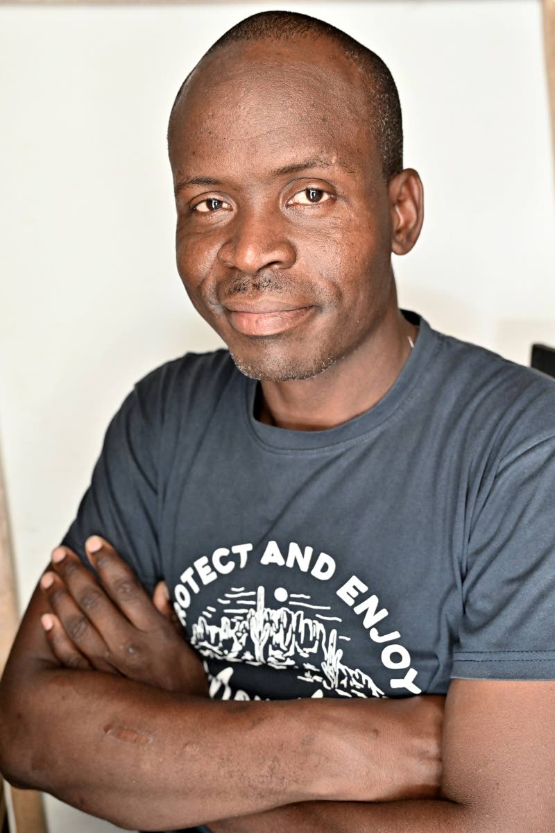 Visual artist Tobean Walters collaborated with Angella Wilkinson on this special five-piece capsule collection. 