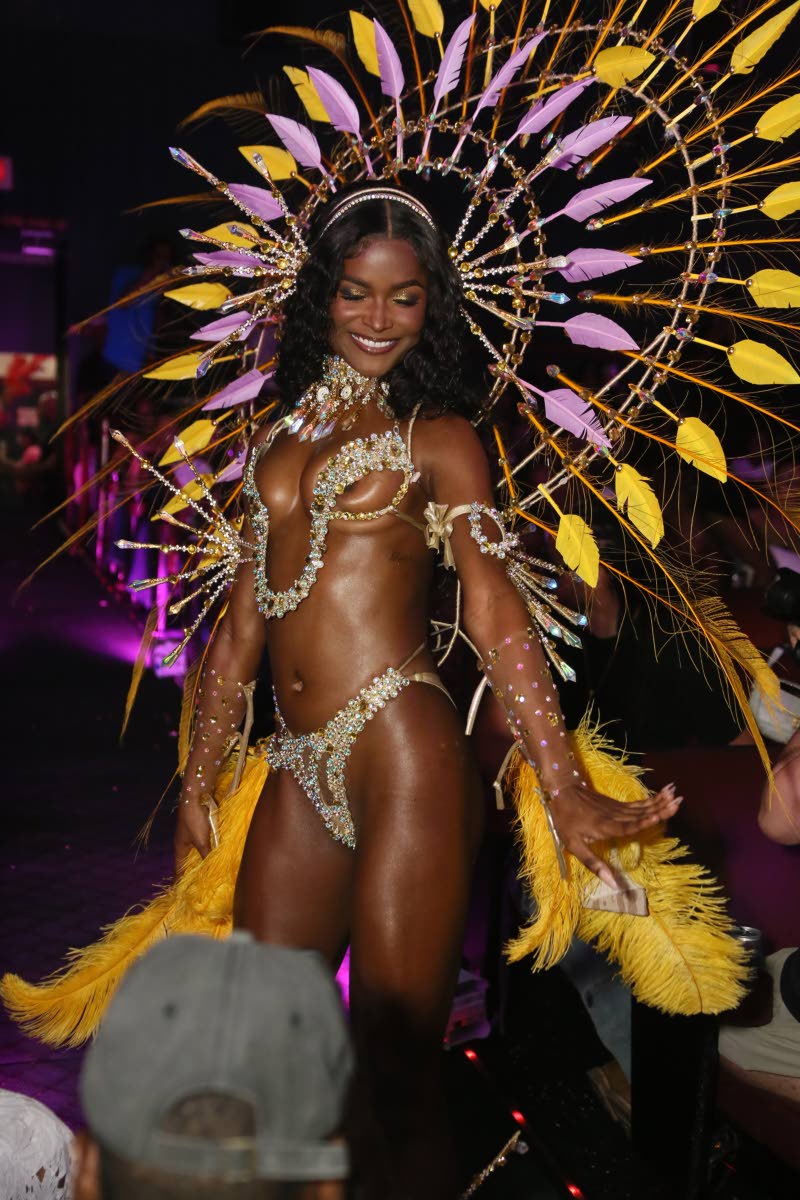 Rachel Silvera wears Dali by Anna-Lisa Guthrie, inspired by ‘The Persistence of Memory’ by Salvador Dalí.