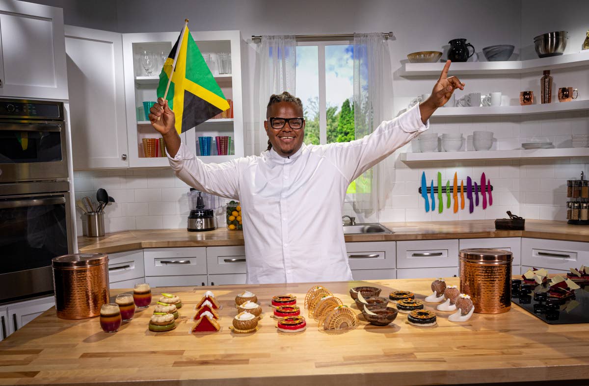 Waving the Jamaican flag high, Chef Winston Murdock was honoured to represent Jamaica. 