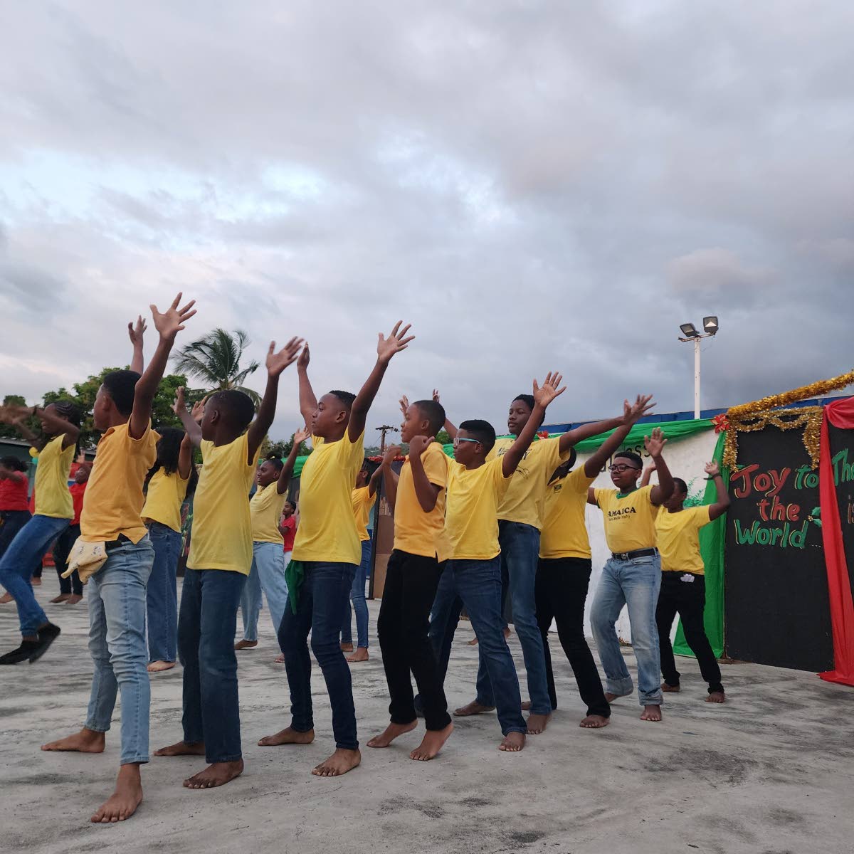 The grounds of the St Theresa Preparatory School in Kingston were transformed into a scene of  merriment Thursday evening as students, staff and parents gathered to celebrate their annual Christmas Jubilee. 