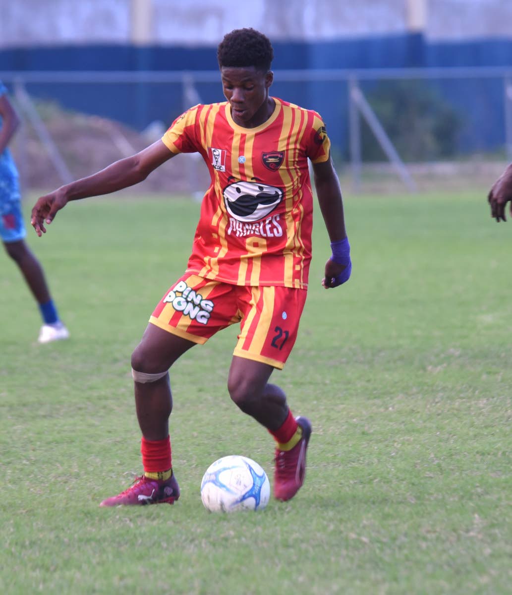 Cornwall College’s Shakeem Gibson.