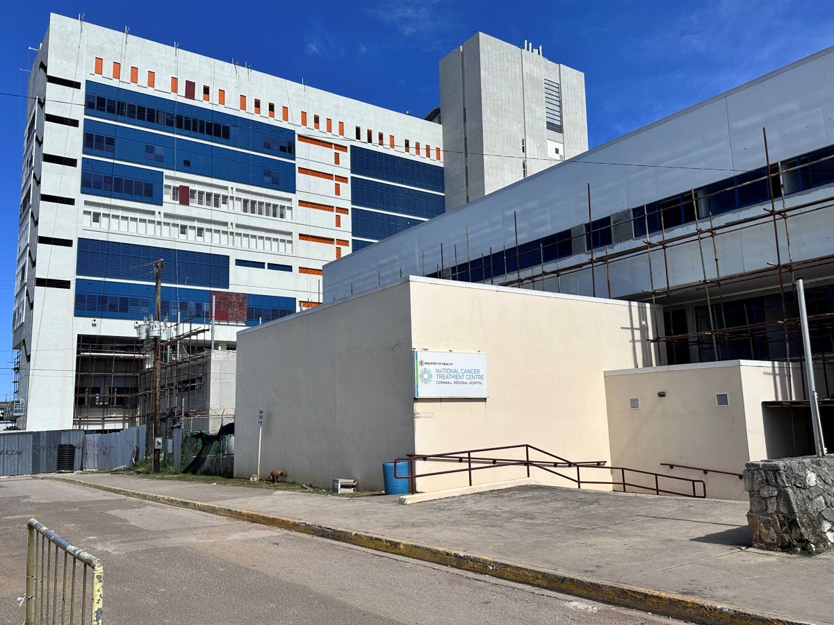 
A section of the Cornwall Regional Hospital in Montego Bay.