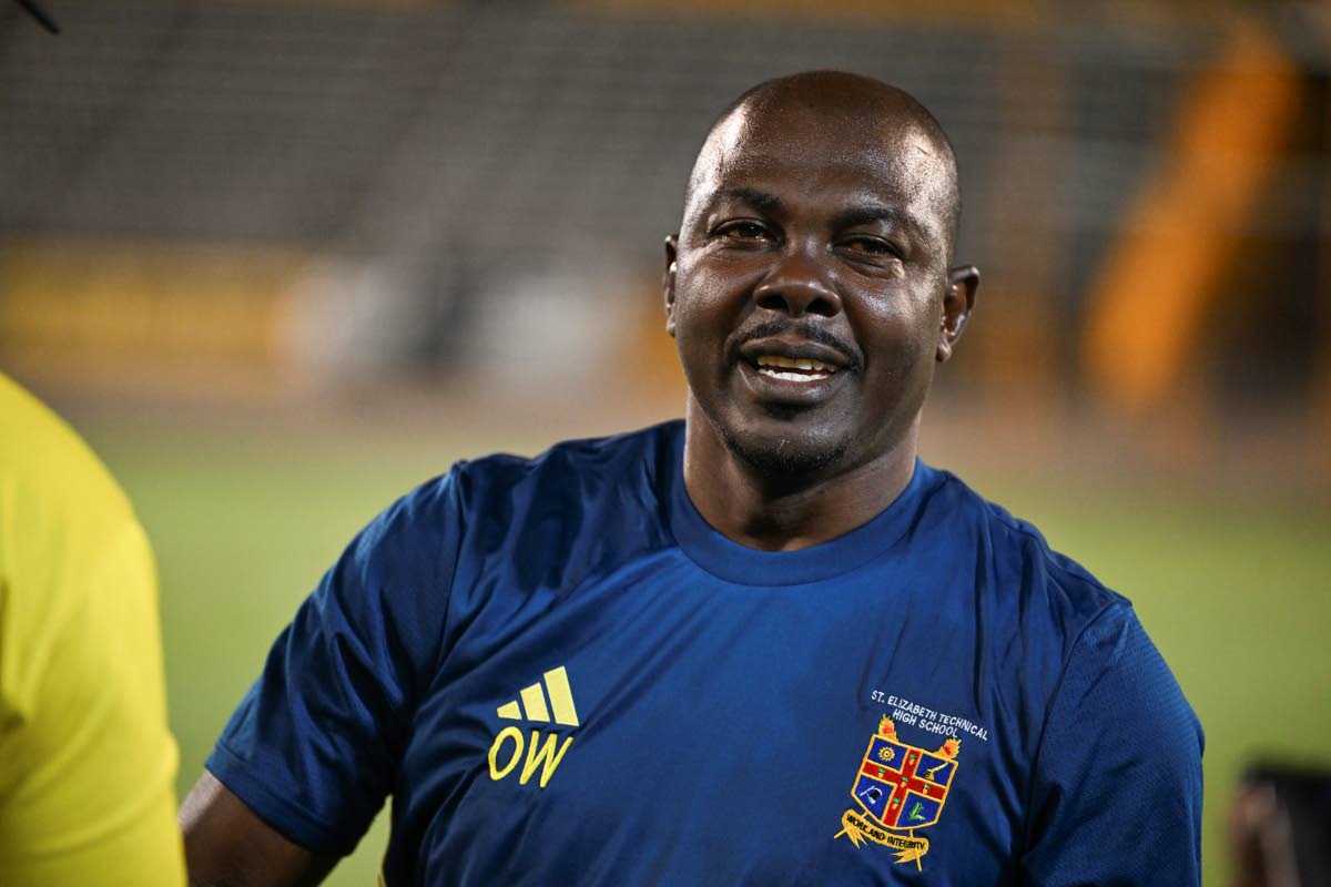 STETHS coach Omar Wedderburn.