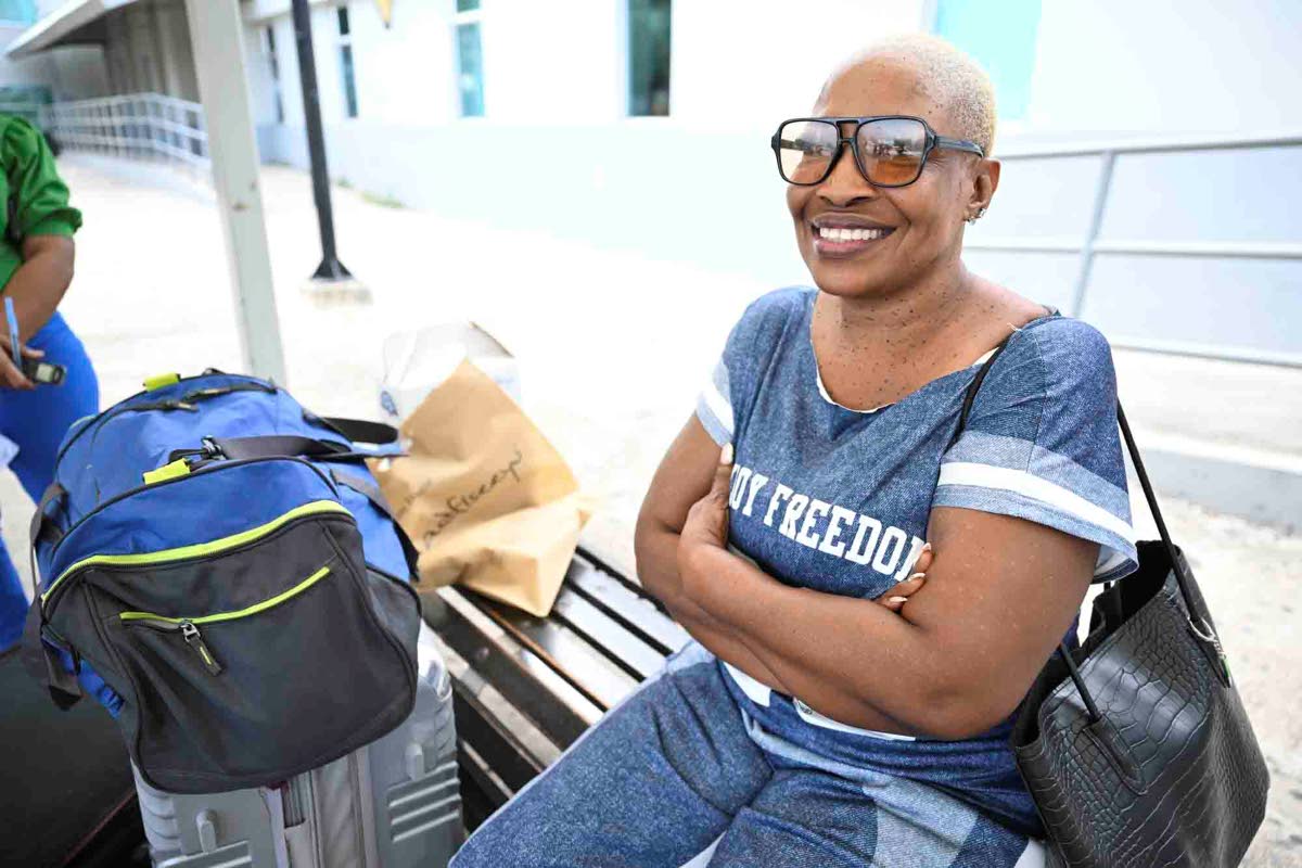 Donnett Green, a cosmetologist travelling from the Turks and Caicos Islands, said she makes the journey home every year because family remains her top priority.