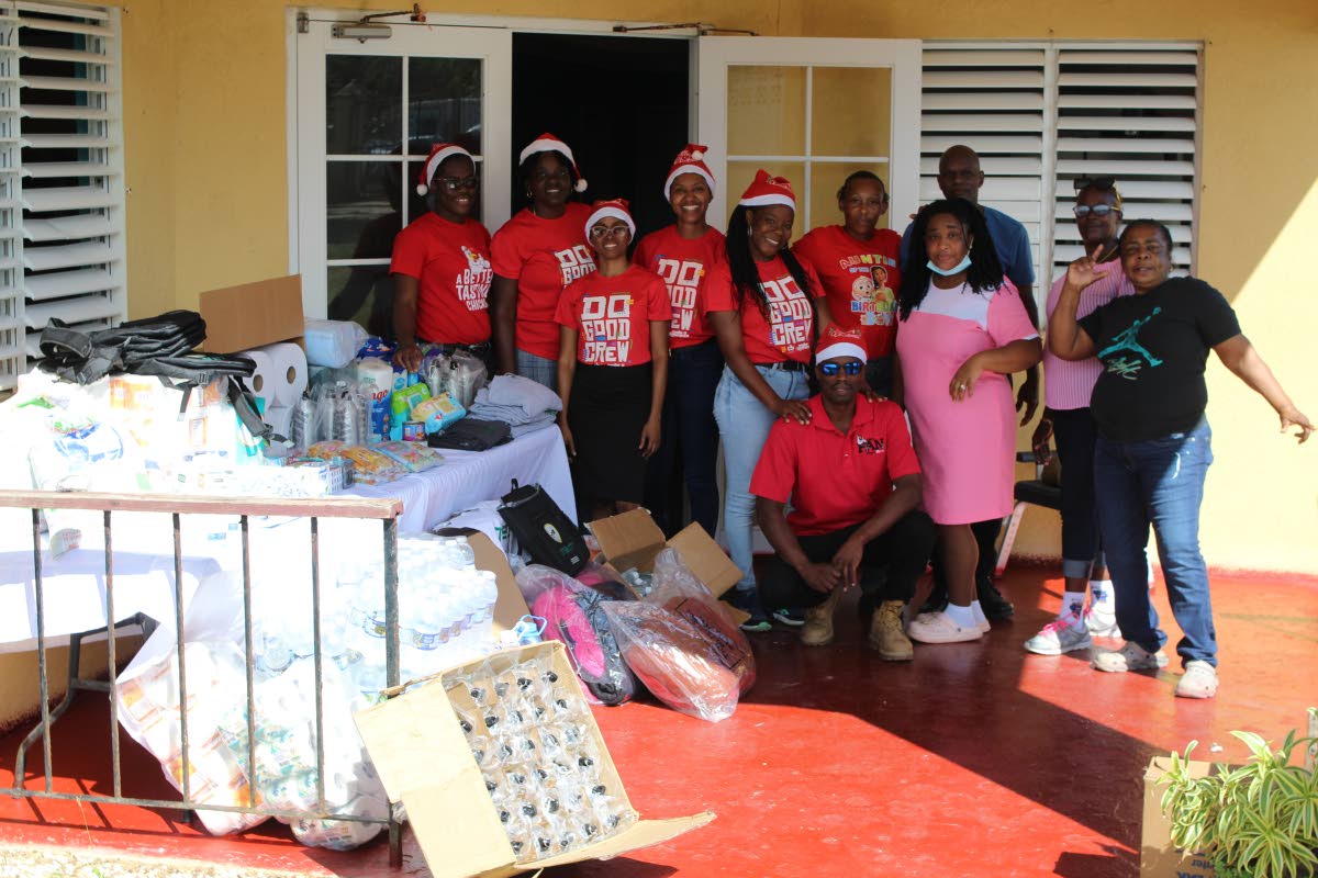 Members of the CB Group’s ‘Do Good Crew’ donate essential supplies to the Hanover Infirmary.