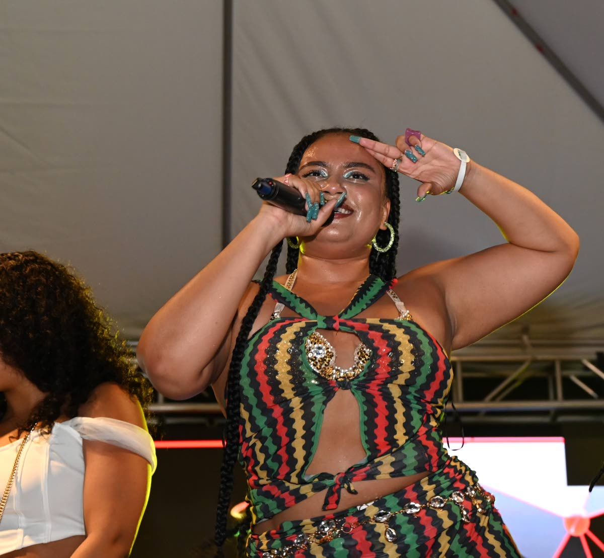 Ghanaian-American 
singer Moliy topped the 
Top 15 Reggae and Dancehall chart with ‘Shake It to the Max Remix’.