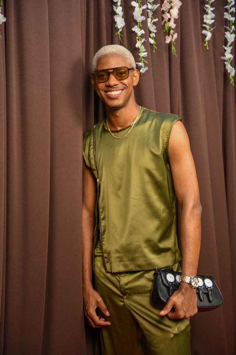 Fashion designer Lucien Harrison hosted the 2026 Vision Brunch under the theme shades of green, surprising guests with a ‘flash-fab’ fashion show.  