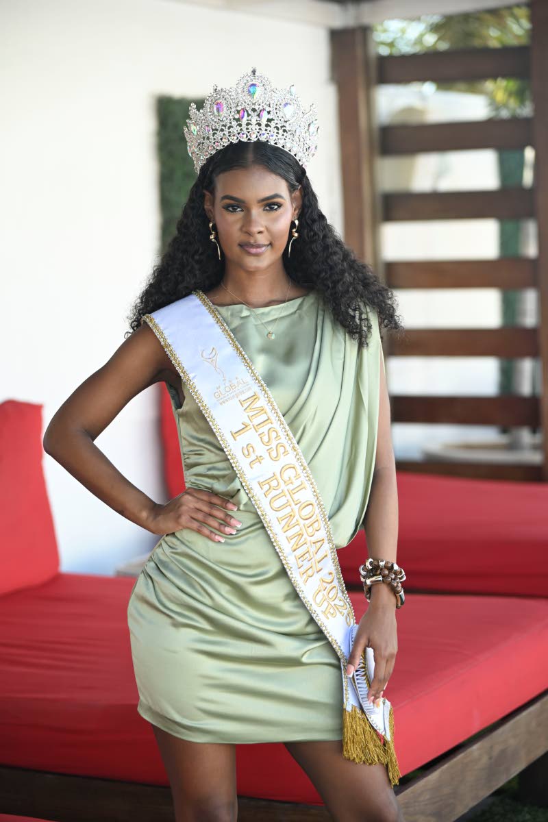Ricardo Makyn/Chief Photo Editor 
Miss Global 2025 first runner-up Keri-Ann Greenwood reflects on her reign as Miss Global Jamaica 2025, celebrating personal growth and achievements.