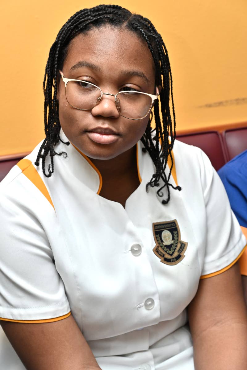 Shantel Davy, a sixth-former, is grateful for the support the team has received from the school throughout their preparation.