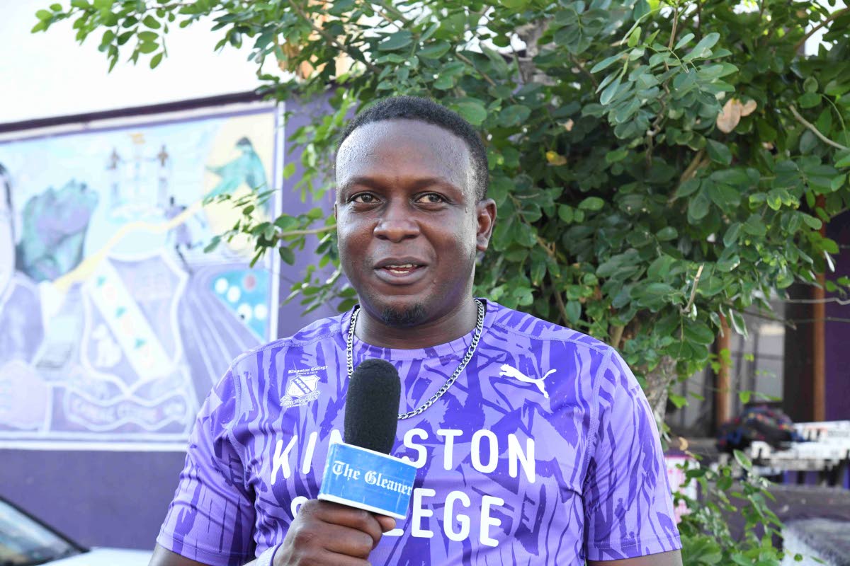 Richard Smith, head coach of Kingston College’s track and field team.