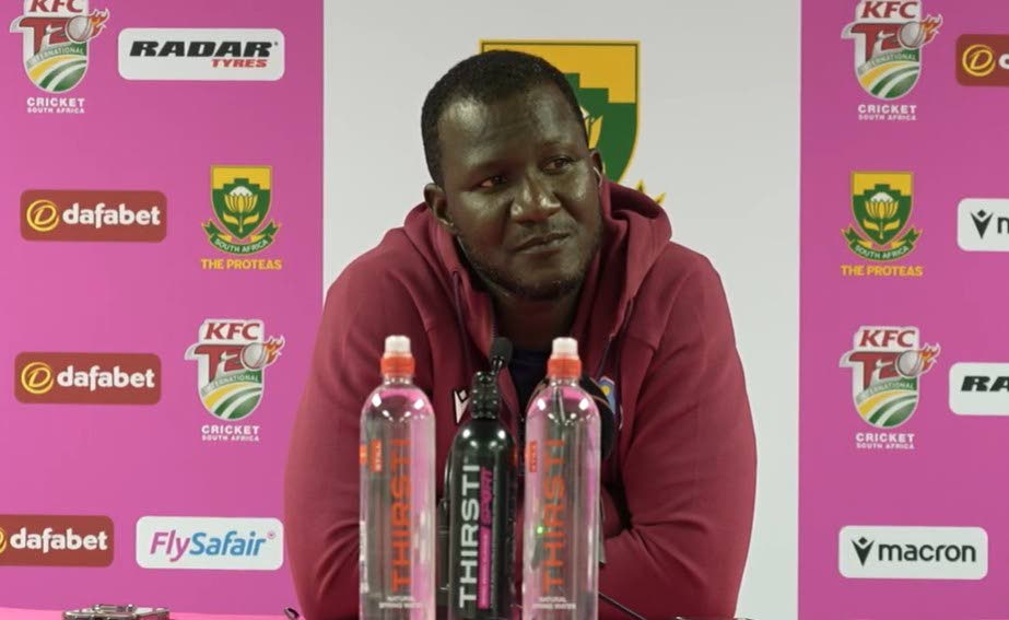 West Indies head coach Daren Sammy.