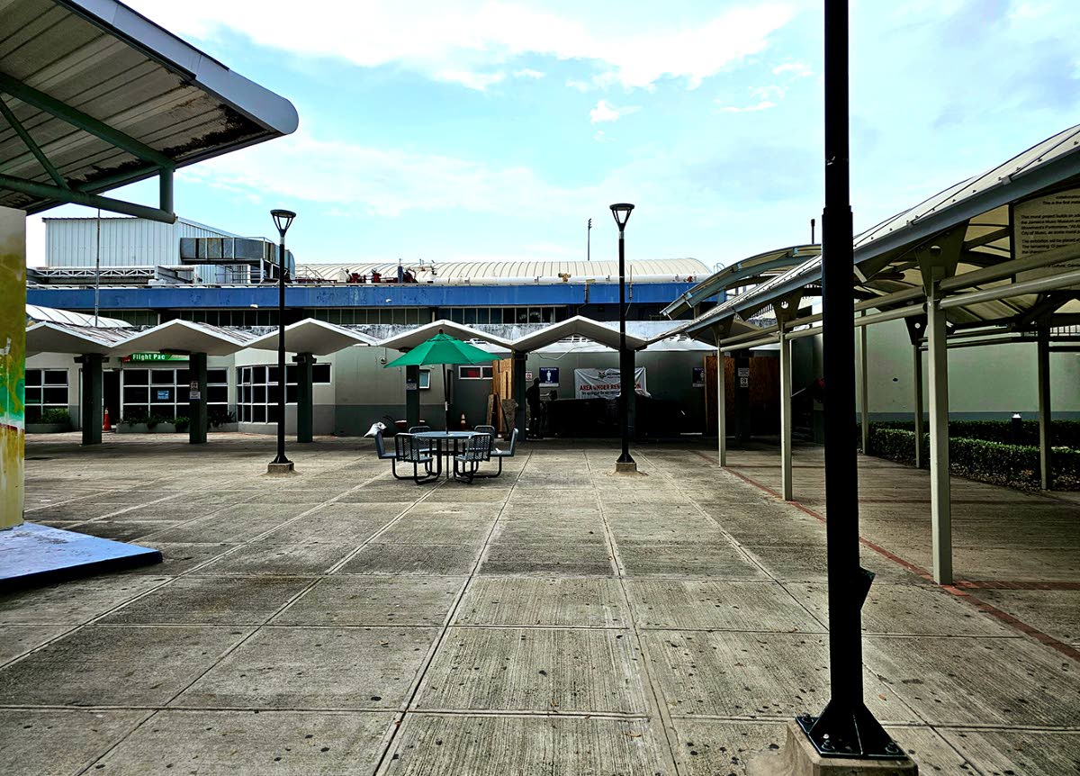 A section of the arrivals hall at the Norman Manley International Airport.