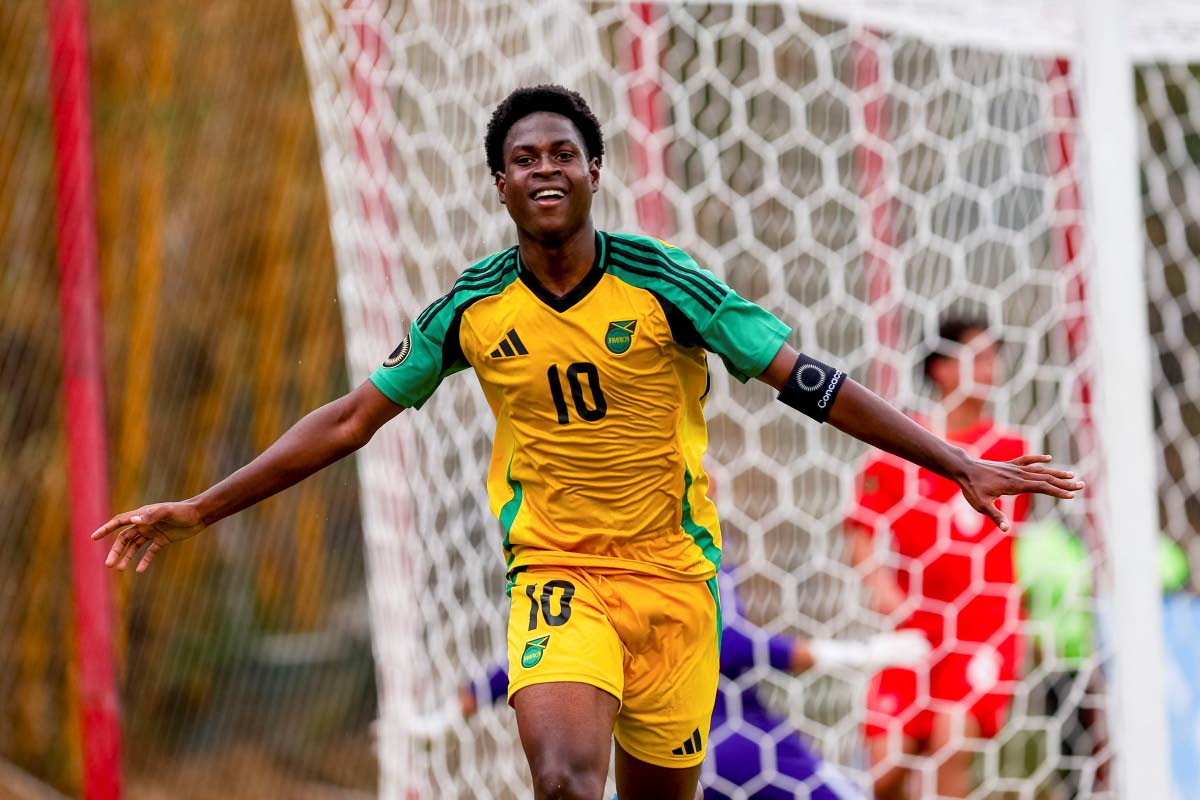 Jahmarie Nolan .... scored hat-trick. 