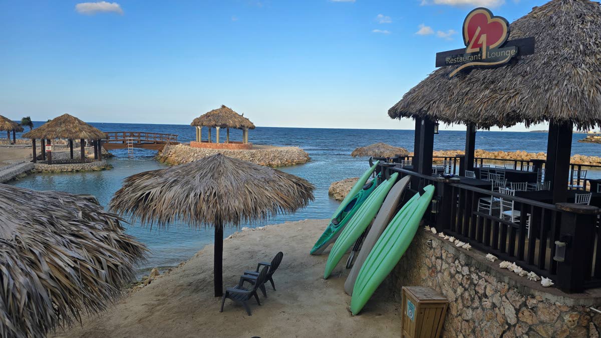 A view of Tiamo Beach Resort and Spa in Runaway Bay, St Ann. 