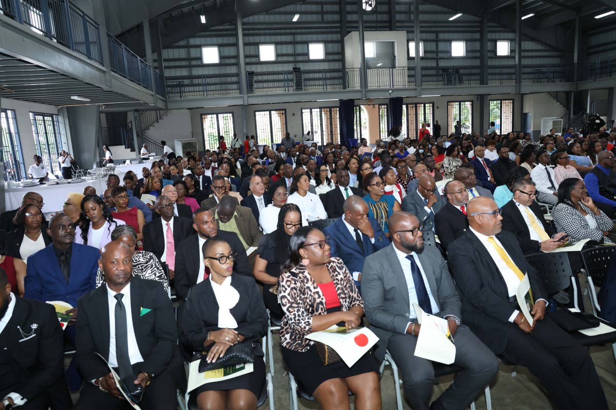 The new justices of the peace formally sworn in for the parish of St Andrew on Sunday.