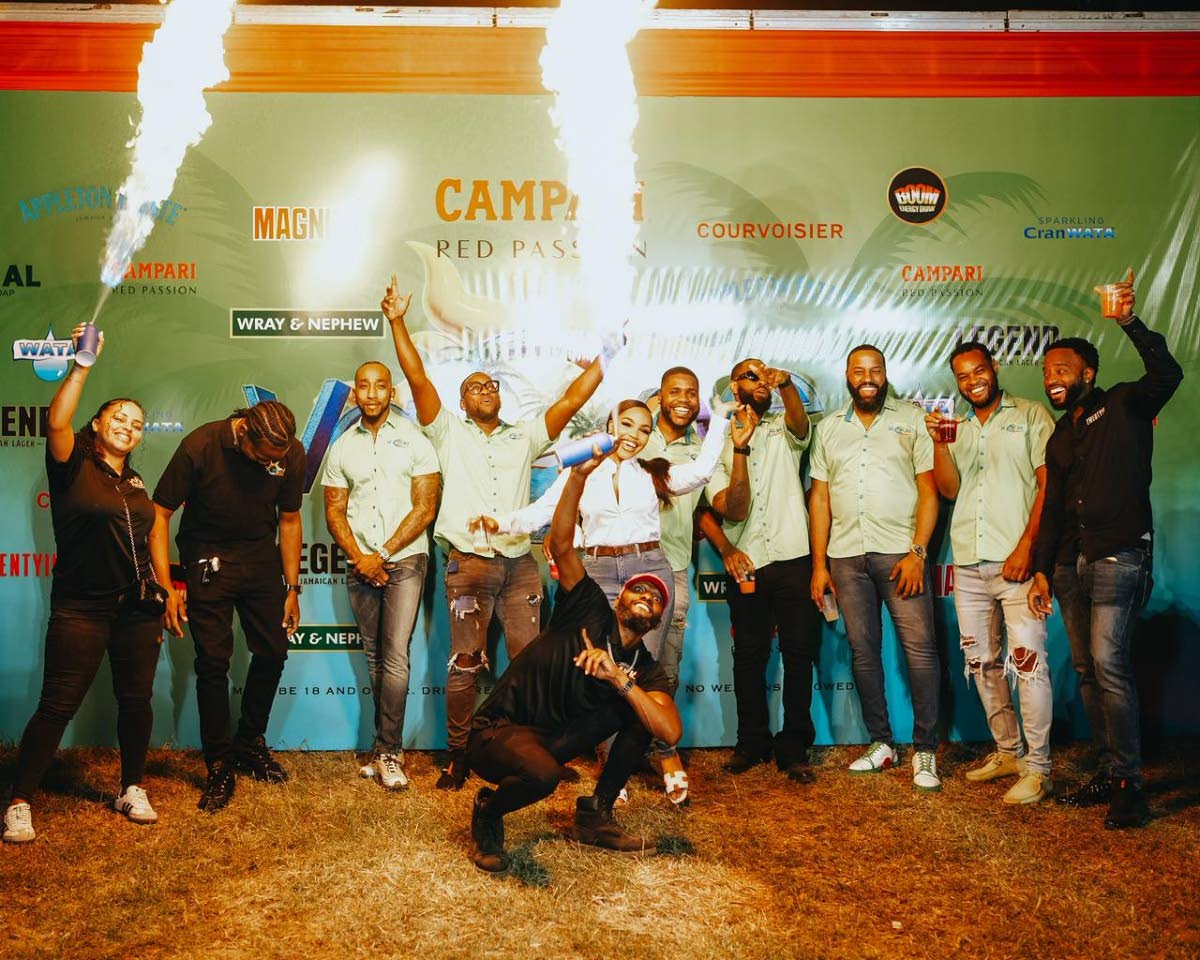 The Twenty14 Team, the organisers of Vacae Weekend, celebrated on Wednesday night following the launch of Vacae Weekend, at the Cinema Lands in New Kingston. 