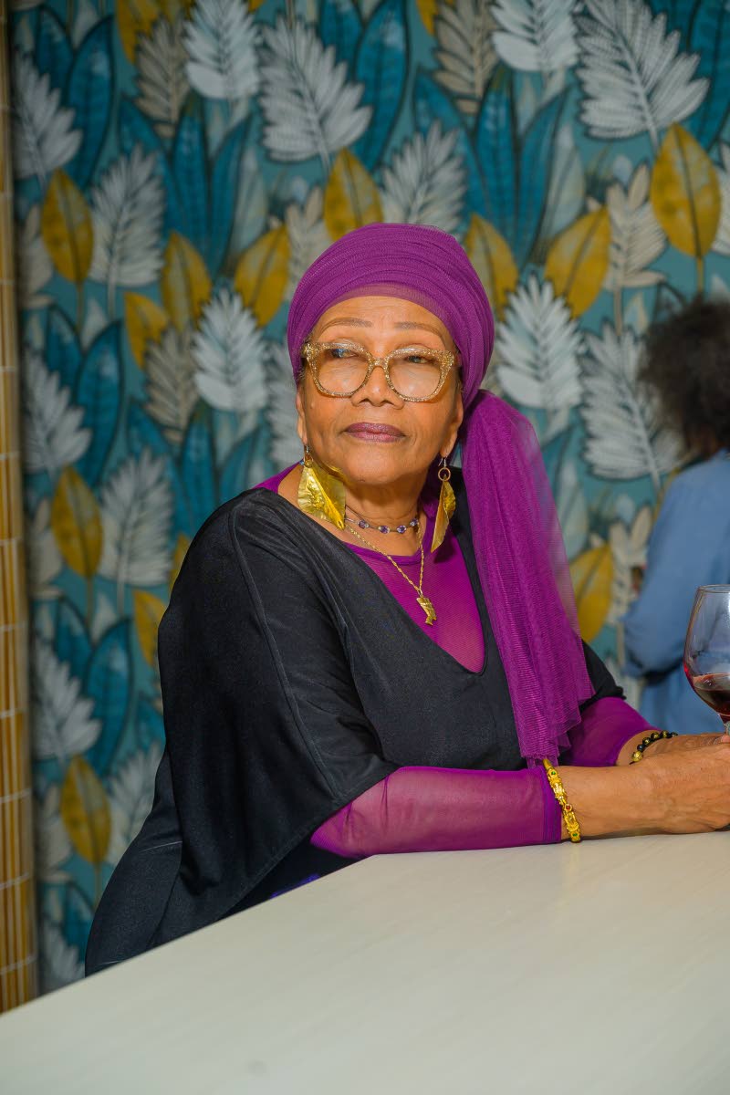 Queen of Reggae Marcia Griffiths marvelled at the newly refurbished Tuff Gong Studio. 