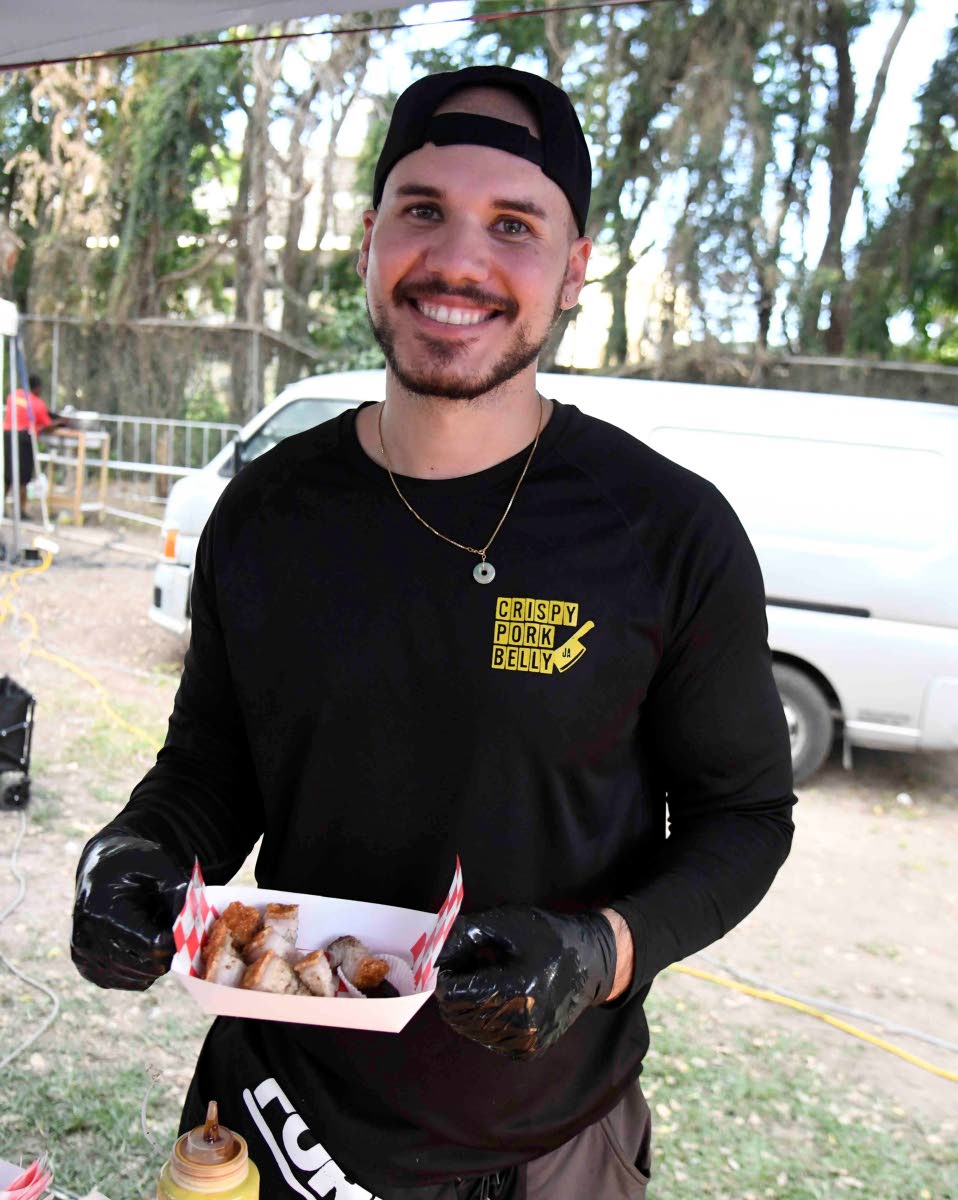 Aaron March, founder of Crispy Pork Belly Ja.