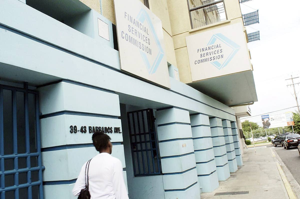 The Financial Services Commission building in New Kingston.