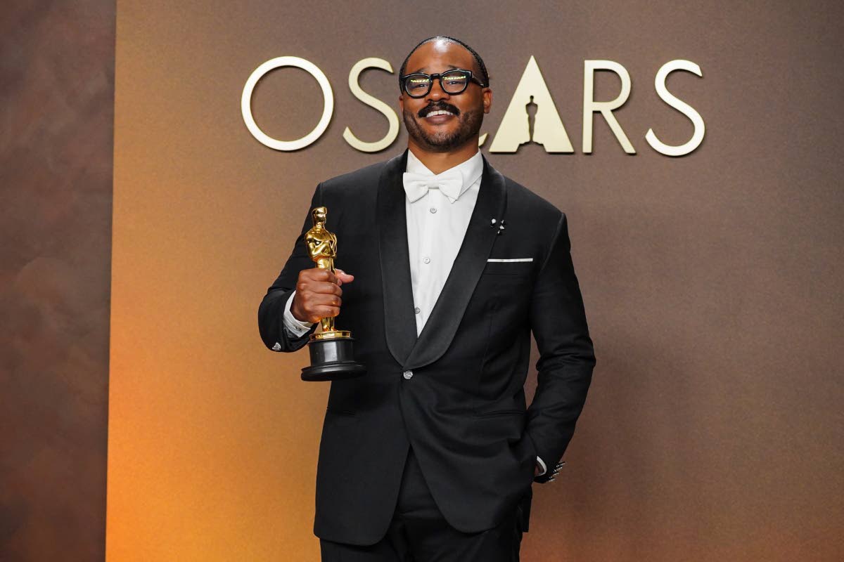 Ryan Coogler, winner of the award for writing (original screenplay) for ‘Sinners’.