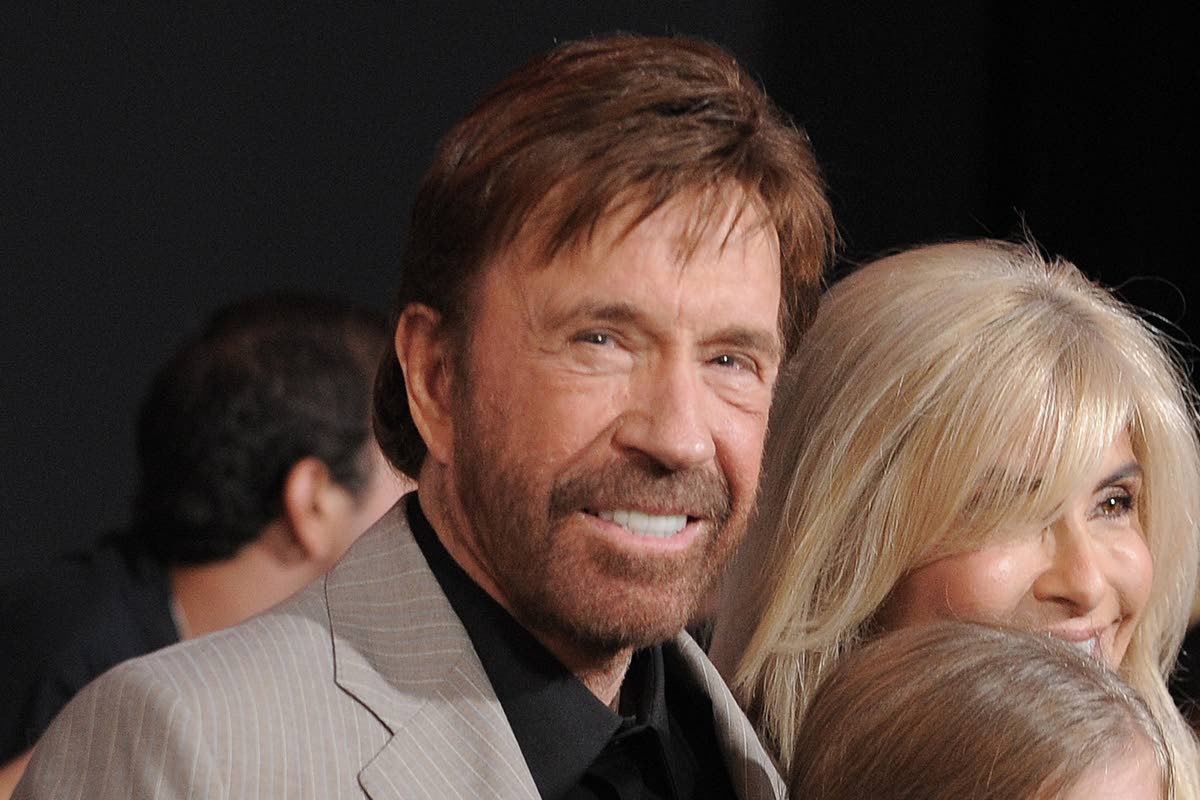 Chuck Norris attends the premiere for ‘The Expendables 2’ in Los Angeles on August 15, 2012.